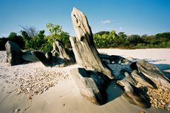 The beach at Nkwichi on Lake Niassa