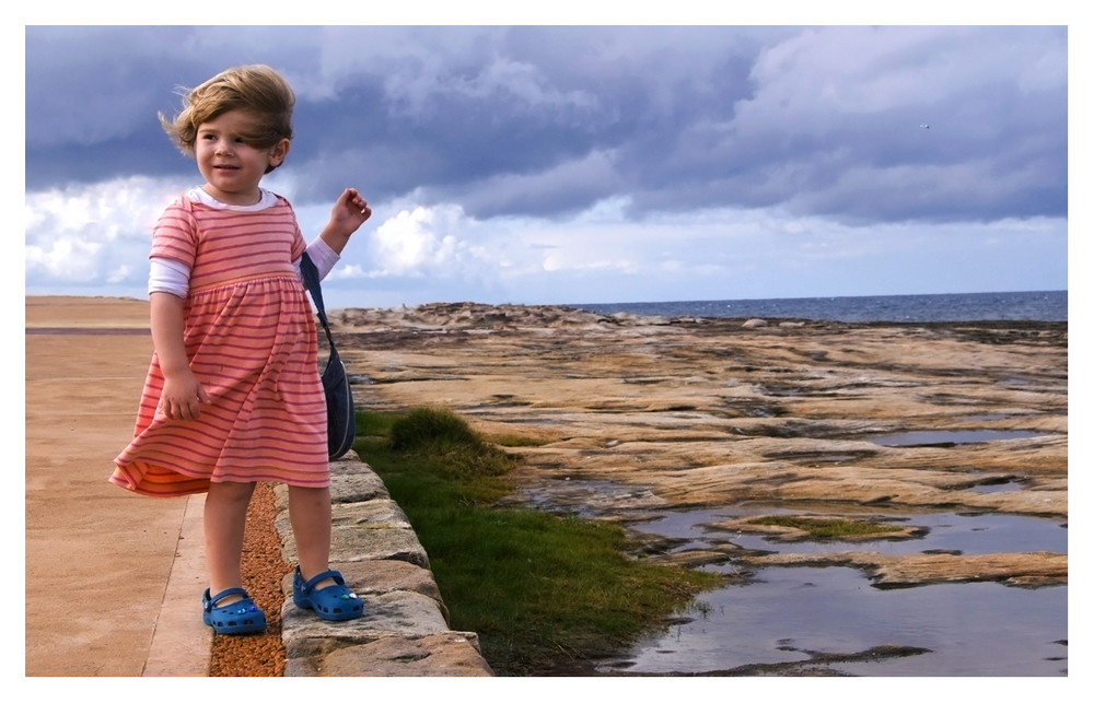 the beach girl