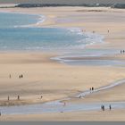 the beach south of alnmouth Northumberland