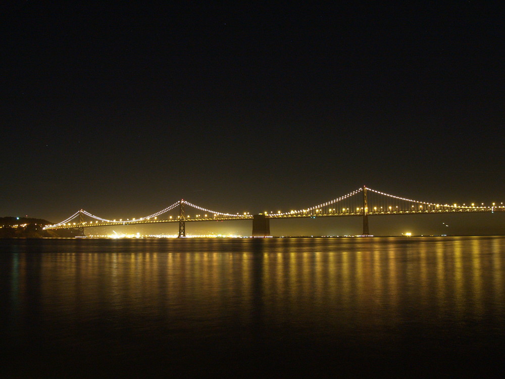 The beautiful Bay Bridge