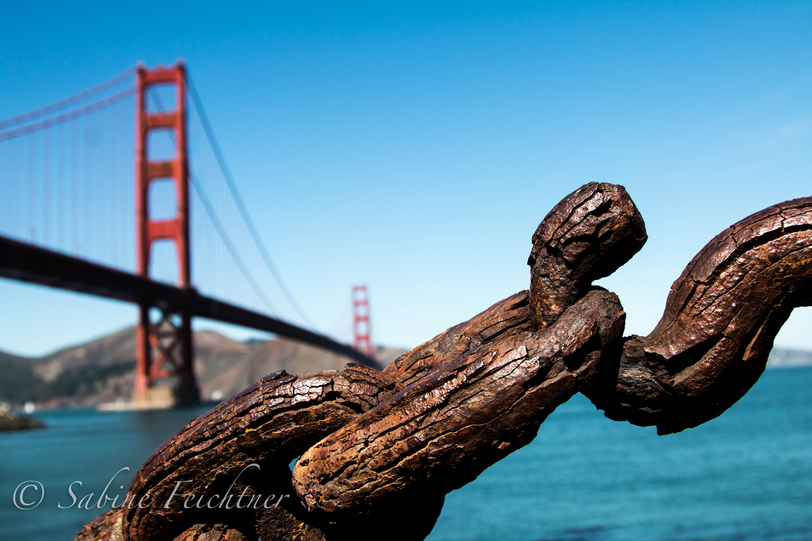 The beautiful golden Gate