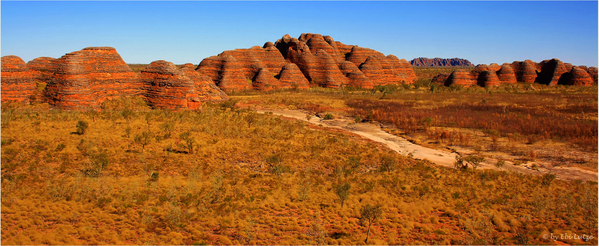 * The Beehives Domes of the Bungle Bungle NP * Piccaninny River