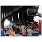 The Beer Garden under the Subway Tracks