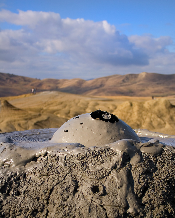 The Berca Mud Volcanoes ,Romania