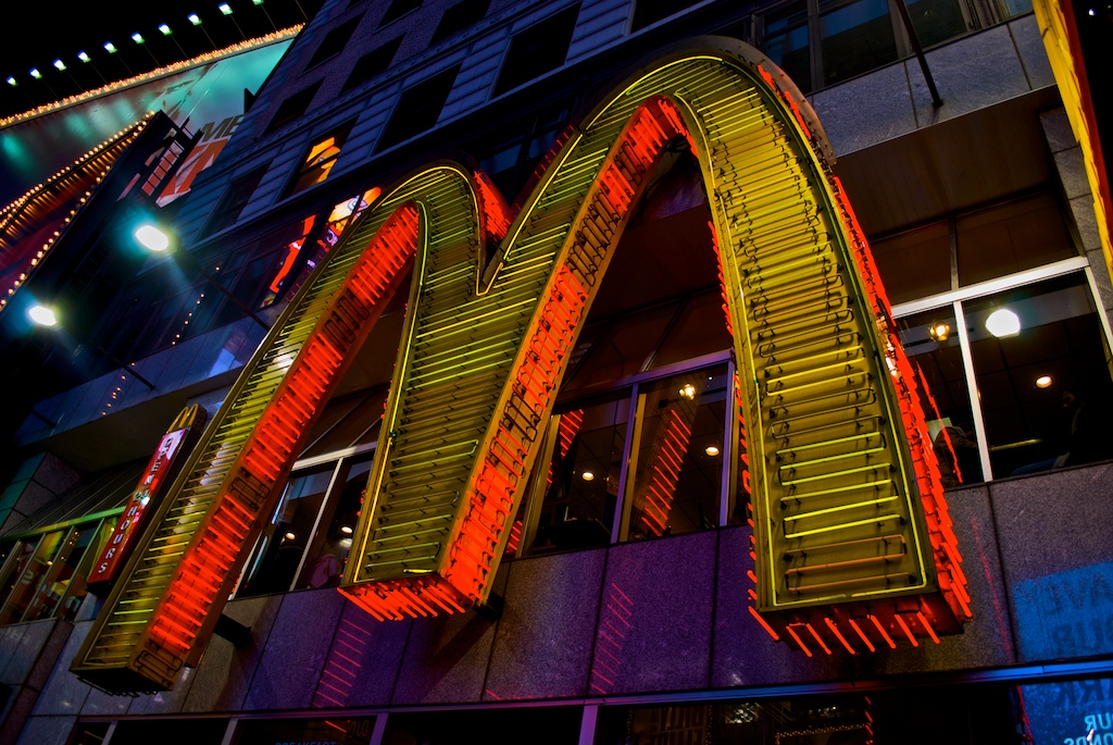 the big M in the big apple