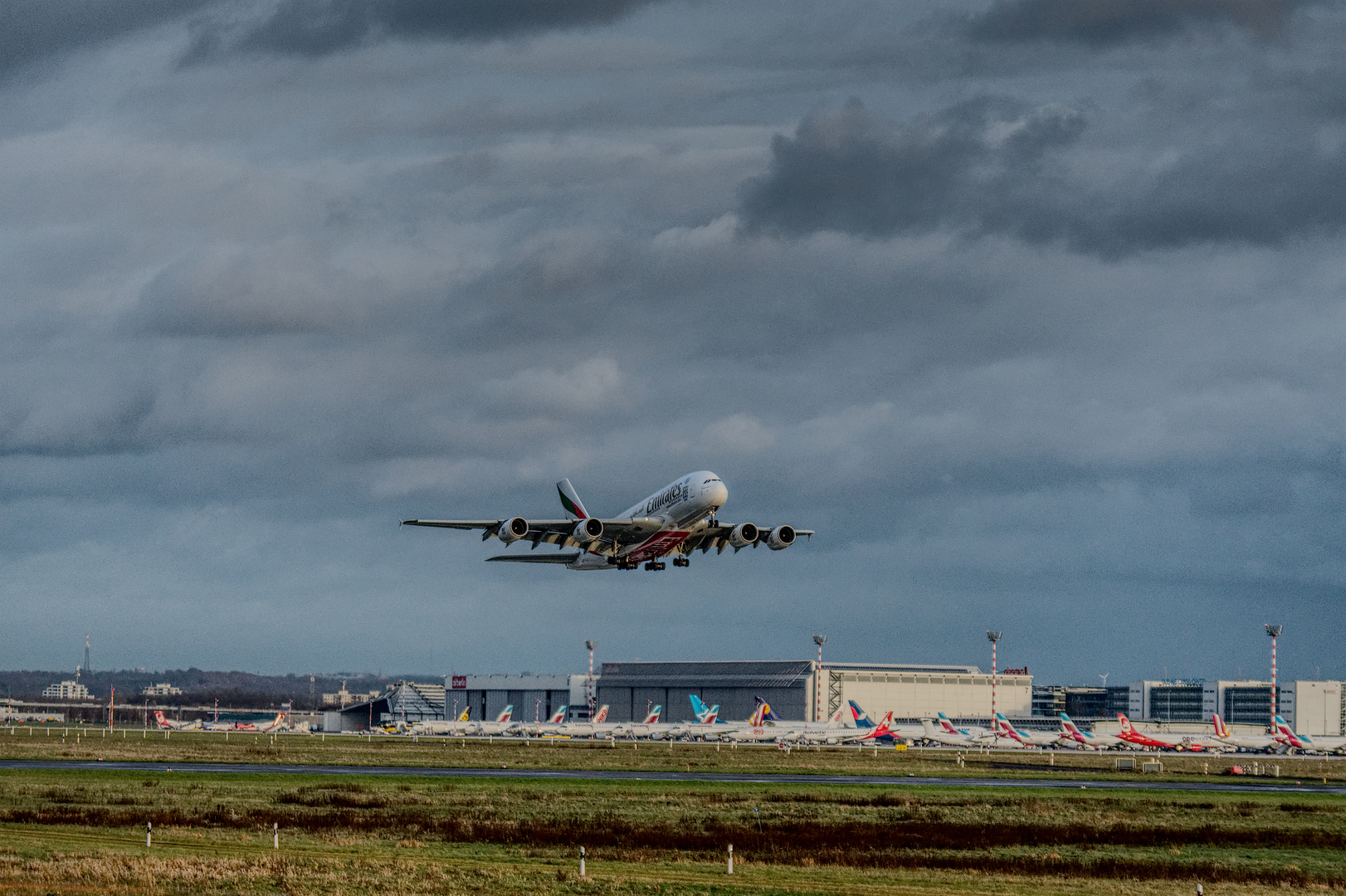 The big one leaving Düsseldorf International