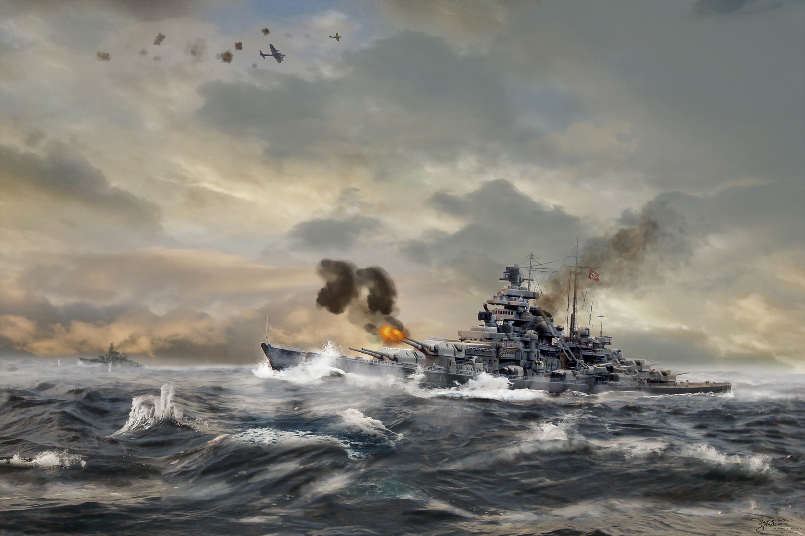 The Bismarck - Battle of the Atlantic