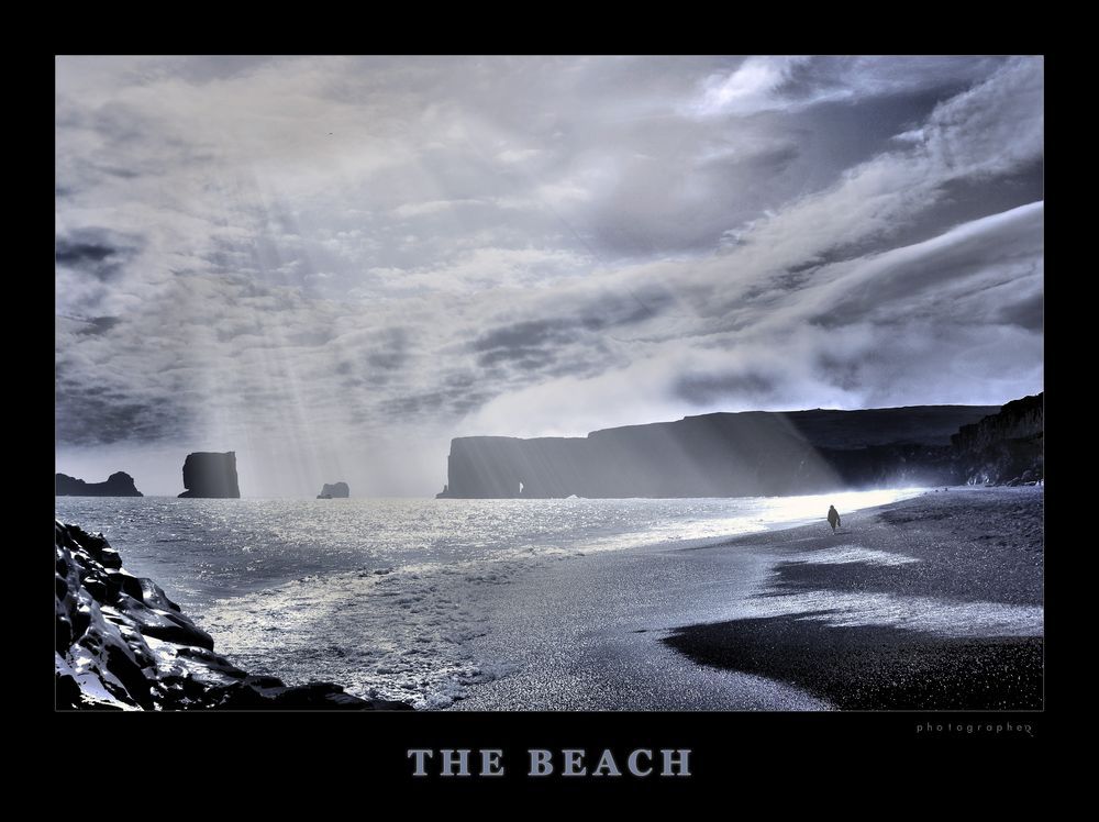 the black beach