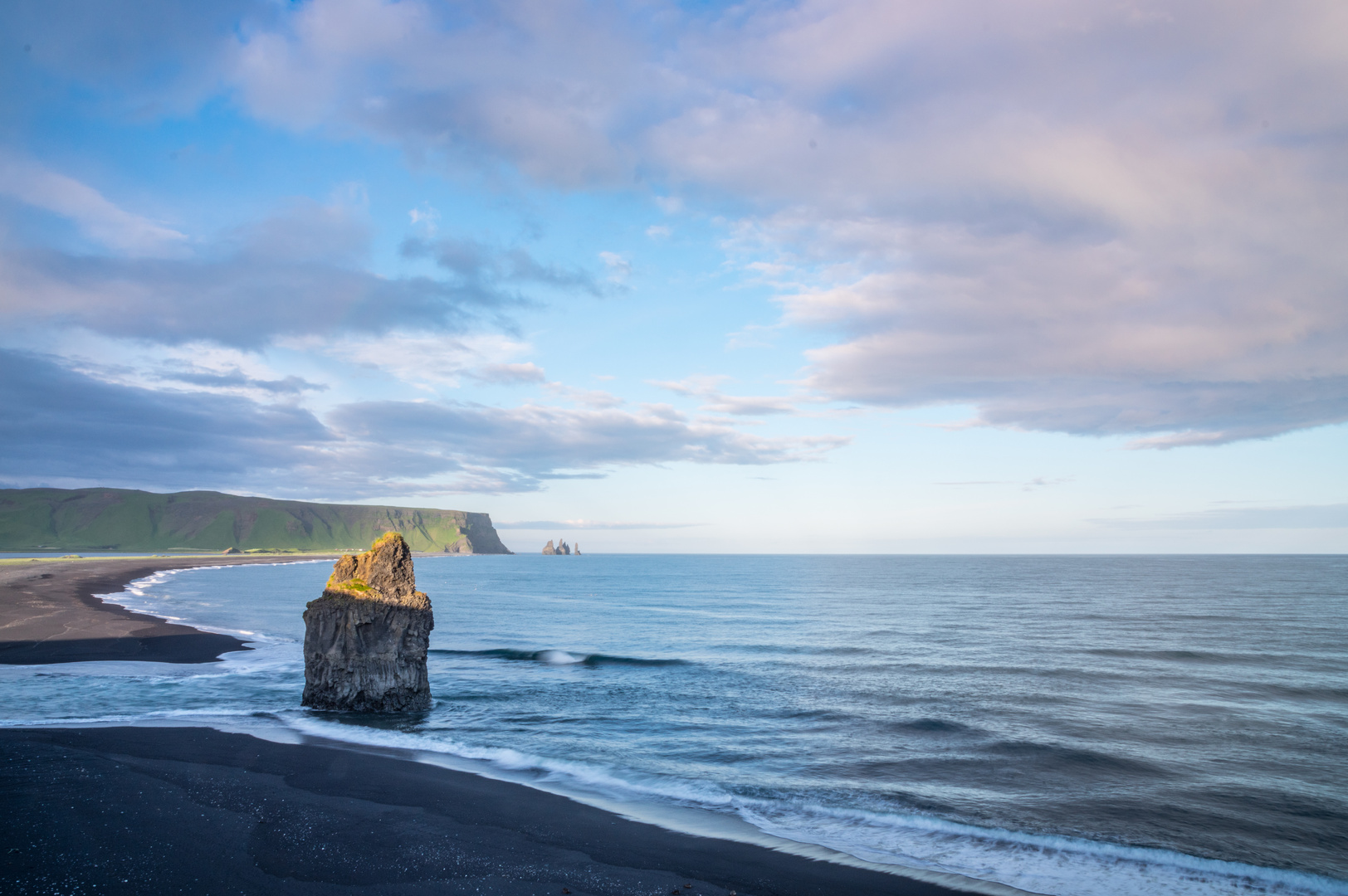 The black beach