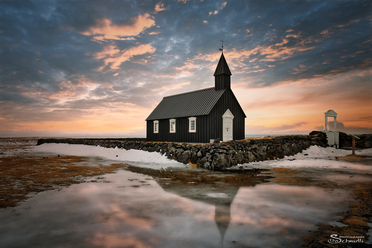 The Black Church of Budir 