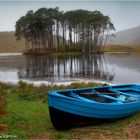 The blue boat...somewhere in the Highlands