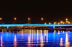 The blue bridge