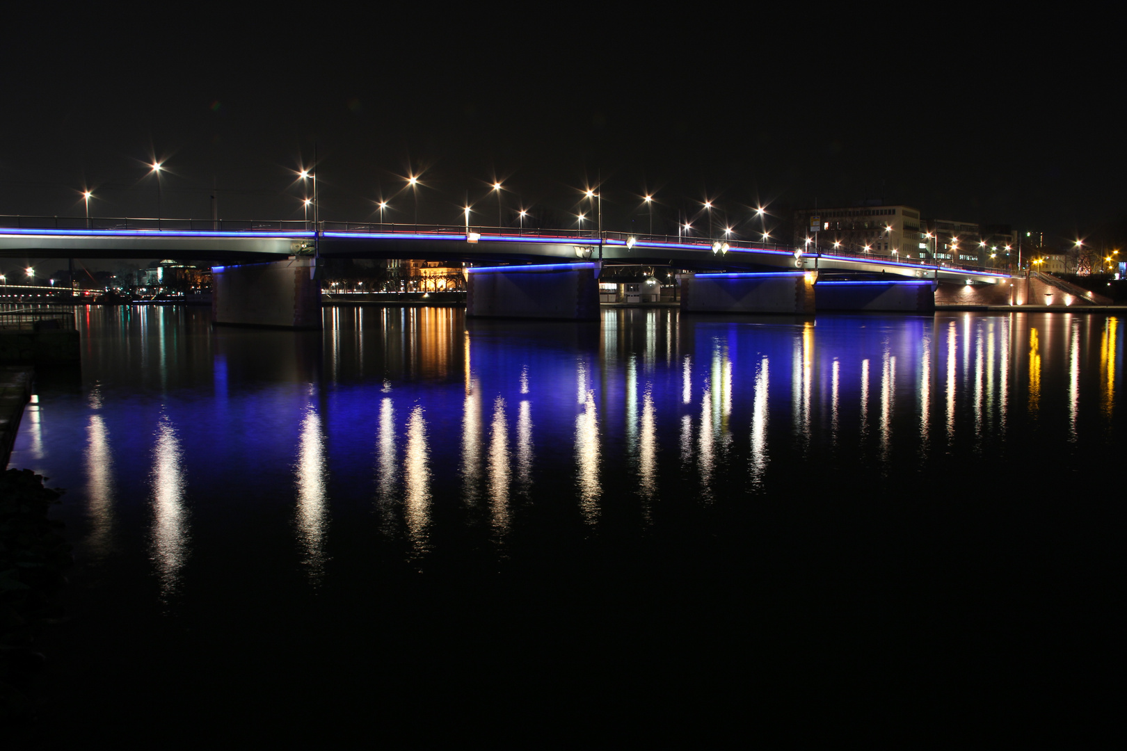 The blue bridge