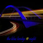 the blue bridge @ night