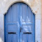 ...the blue door...