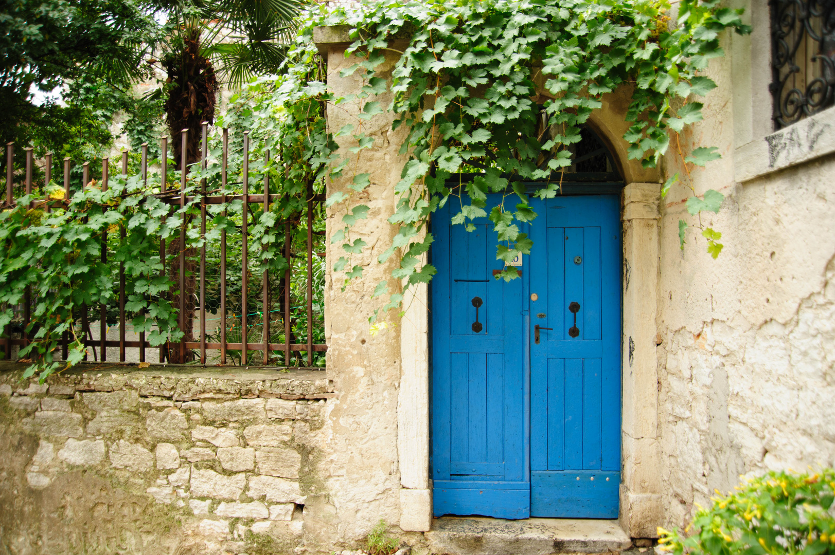 The Blue Door of Rovinj