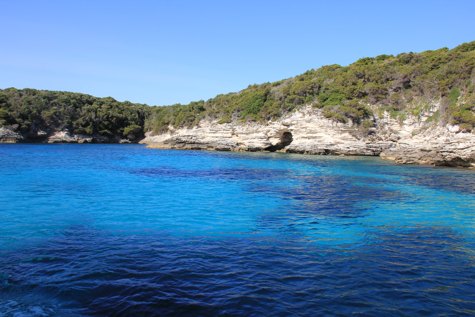 The "Blue Lagoon" at Corsica