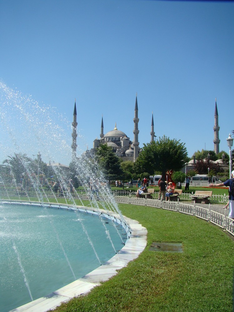 The blue mosque