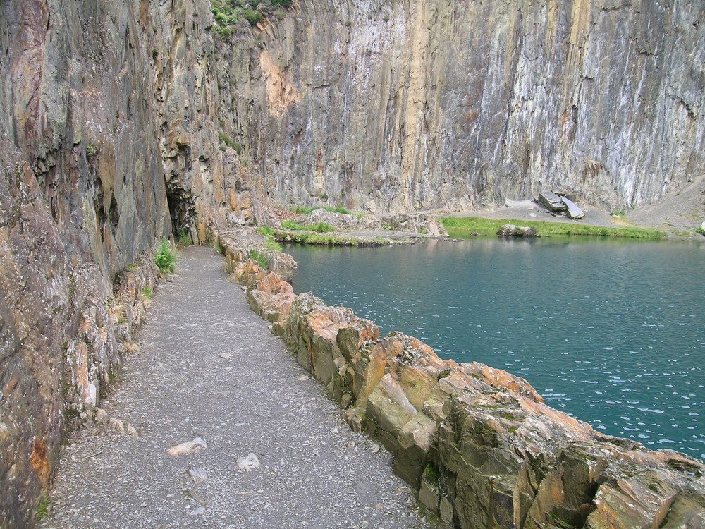 The Blue Pools - old quarry