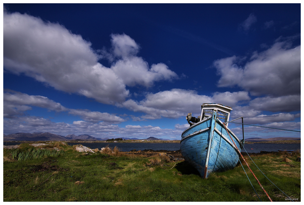 the blue wreck..........