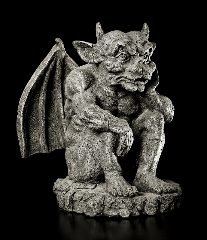 The bored Gargoyle