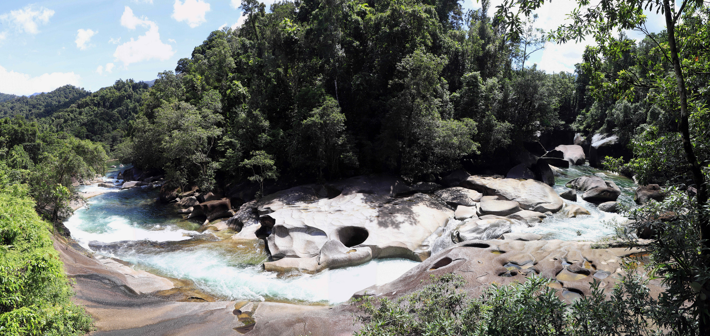 the boulders