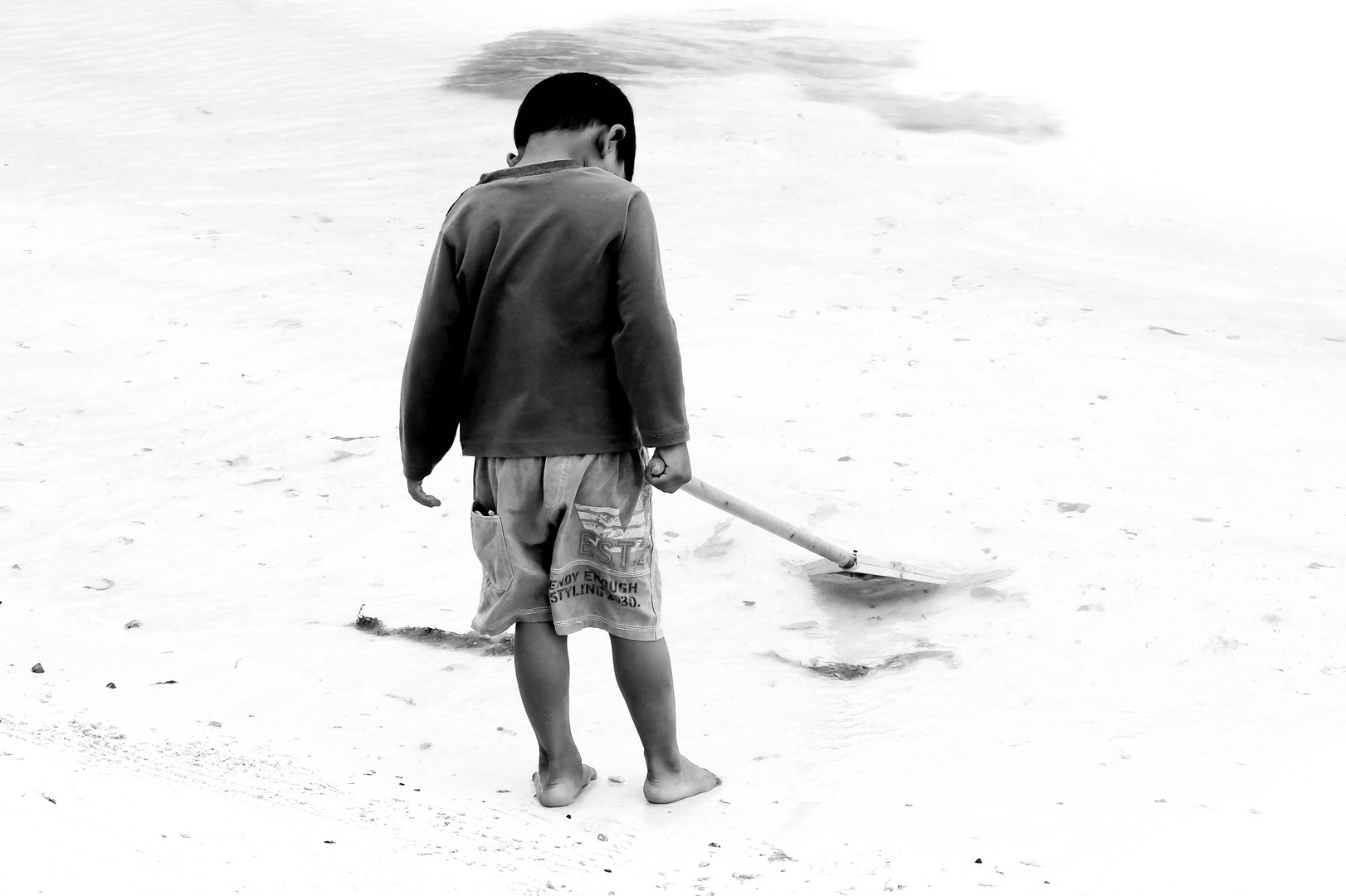 The Boy On The Beach