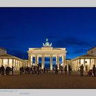 The Brandenburg Gate - during the blue hour 2