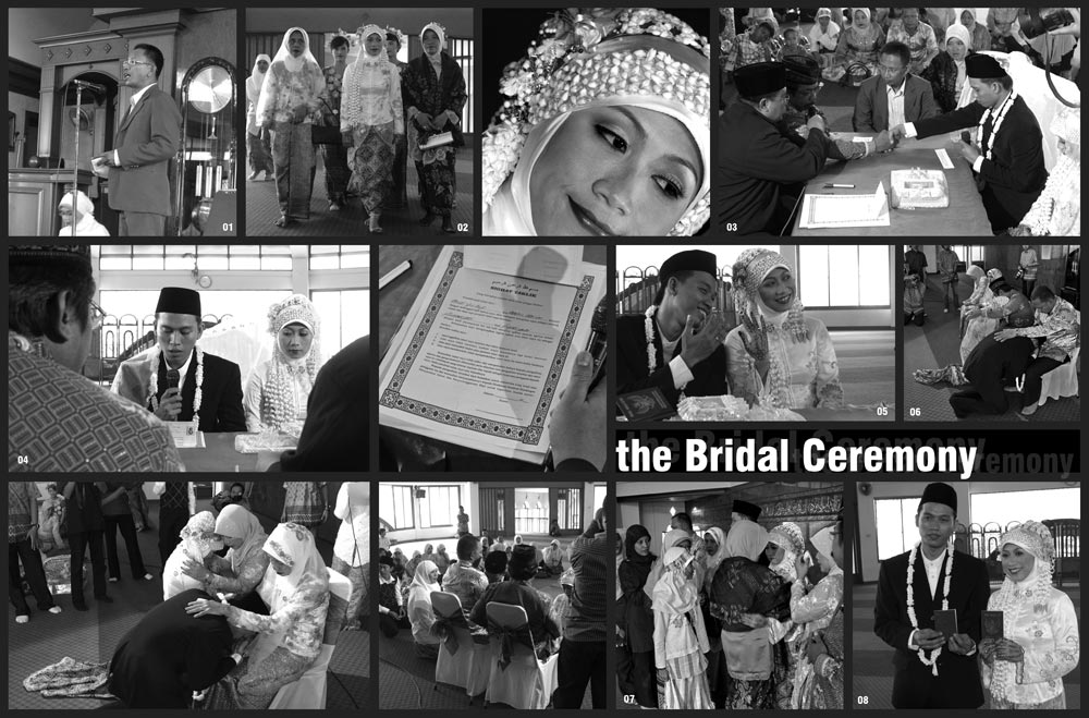 the bridal ceremony