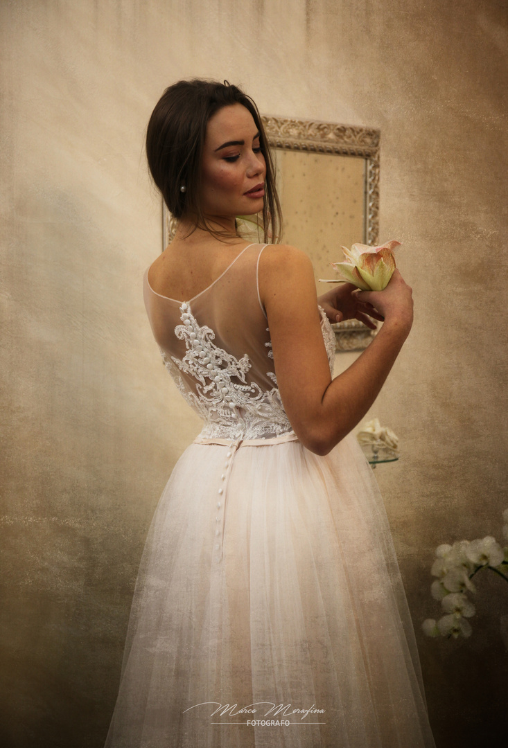 The Bride with Flower