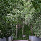 The bridge over motorway to nature