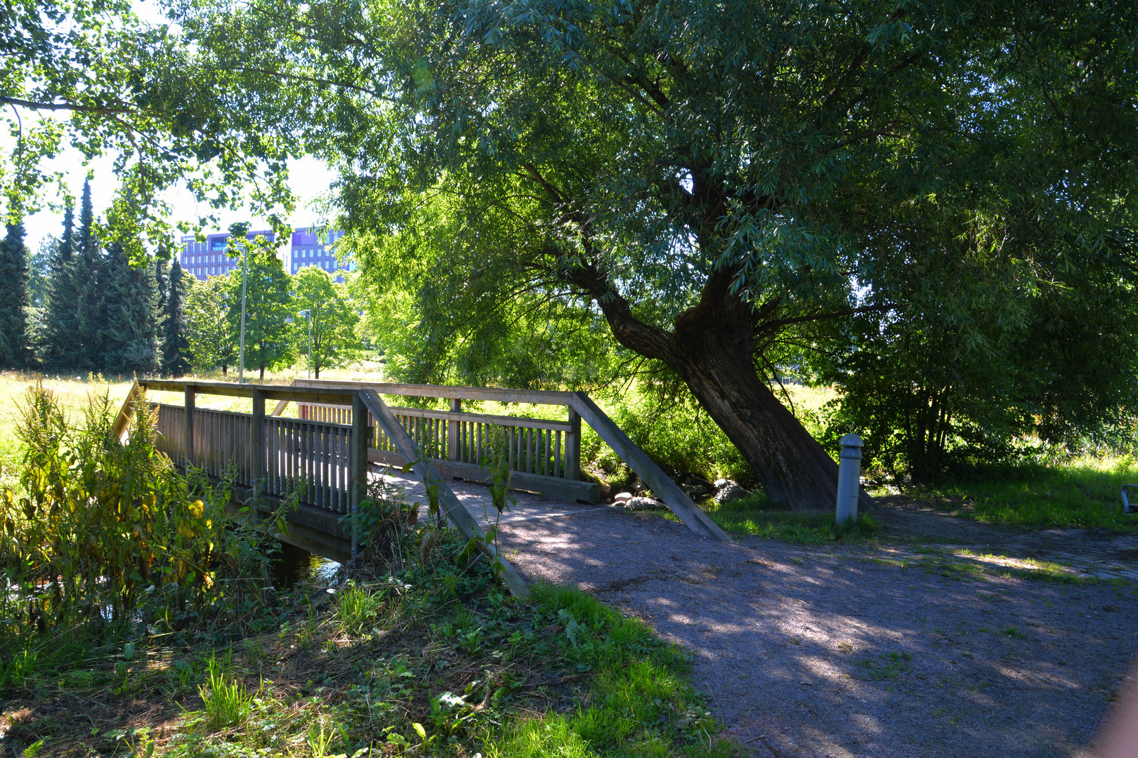 The bridge over The brook