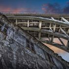 The bridge that collapsed ( Napels Italy)