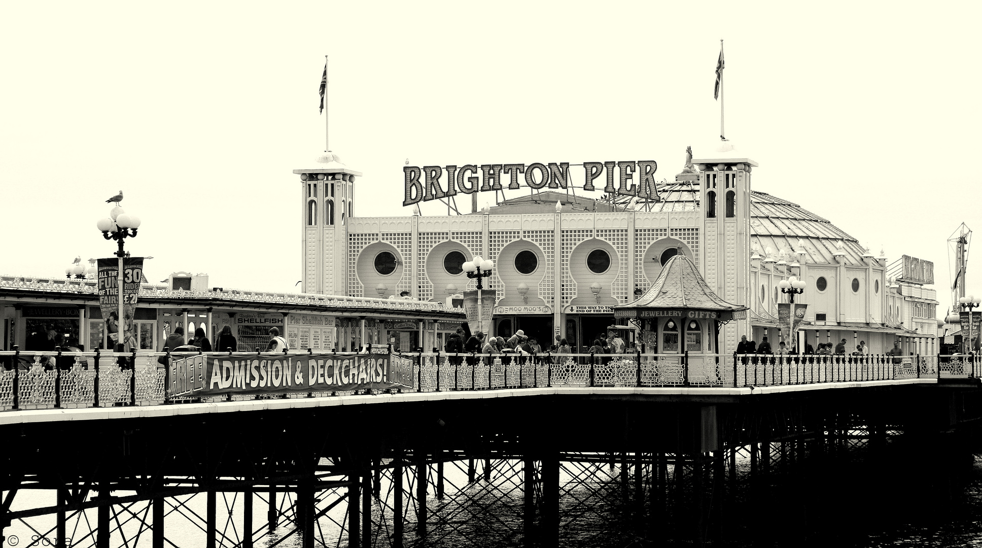 the brighton pier :)