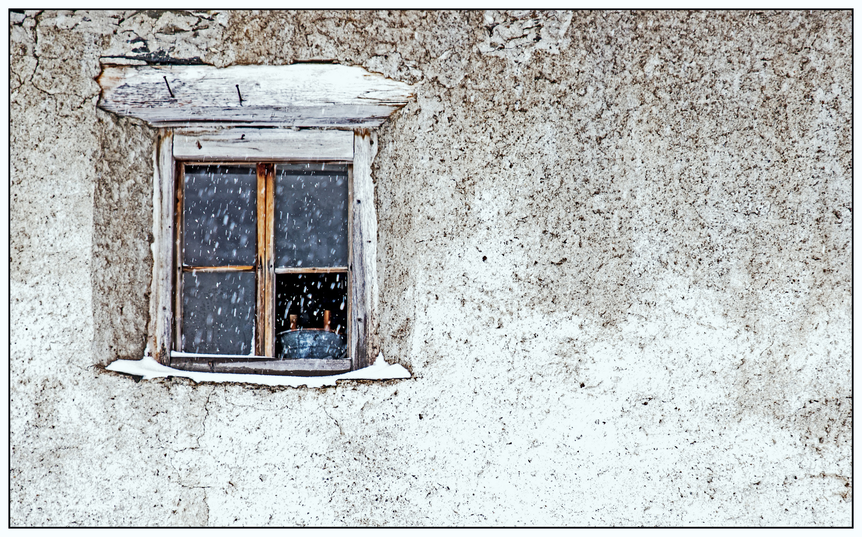 The broken window