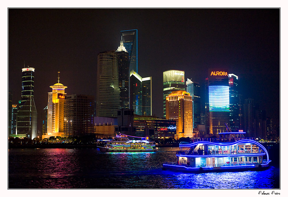 The Bund in Shanghai