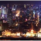 The Bund - Night View from Oriental Pearl Tower, Shanghai