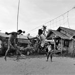 The burmese art of playing football..