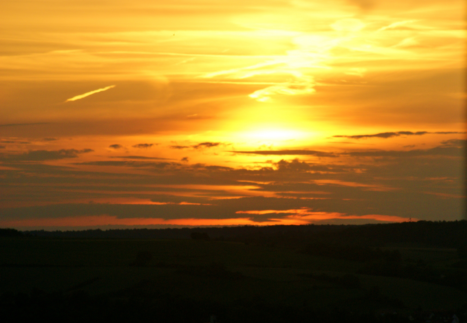 The burning sky - der brennende Himmel