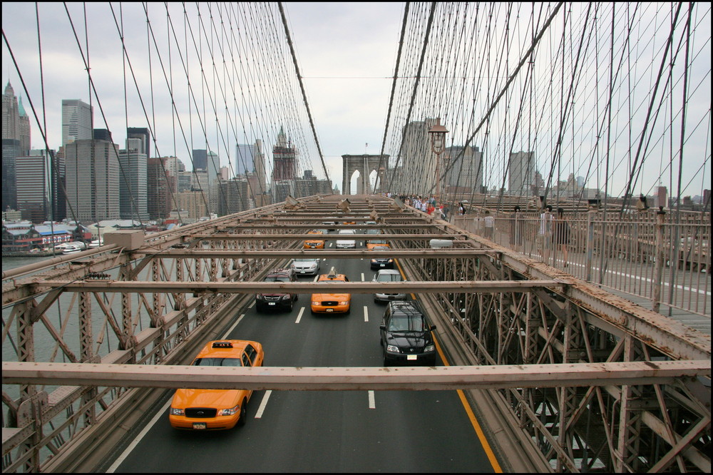 The busy bridge.....