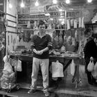 The butcher - Wanchai Market, Hongkong