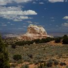 The butte named white pocket