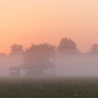 the cabin at dawn