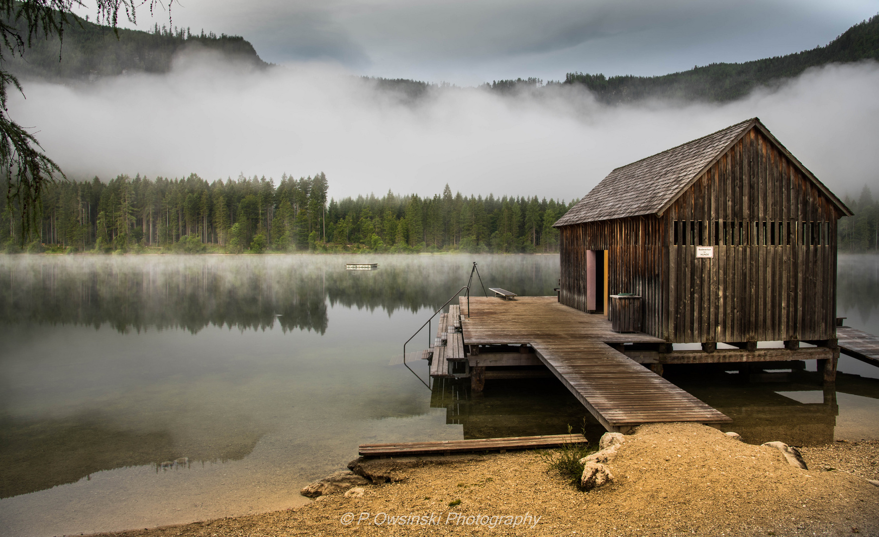 The cabin on the lake is a unique and wonderful place