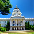 The California State Capitol Building View