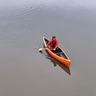 The canoe inger on Munkkiniemi 