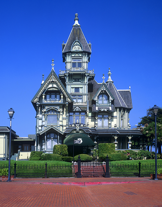 The Carson Mansion in Eureka, California