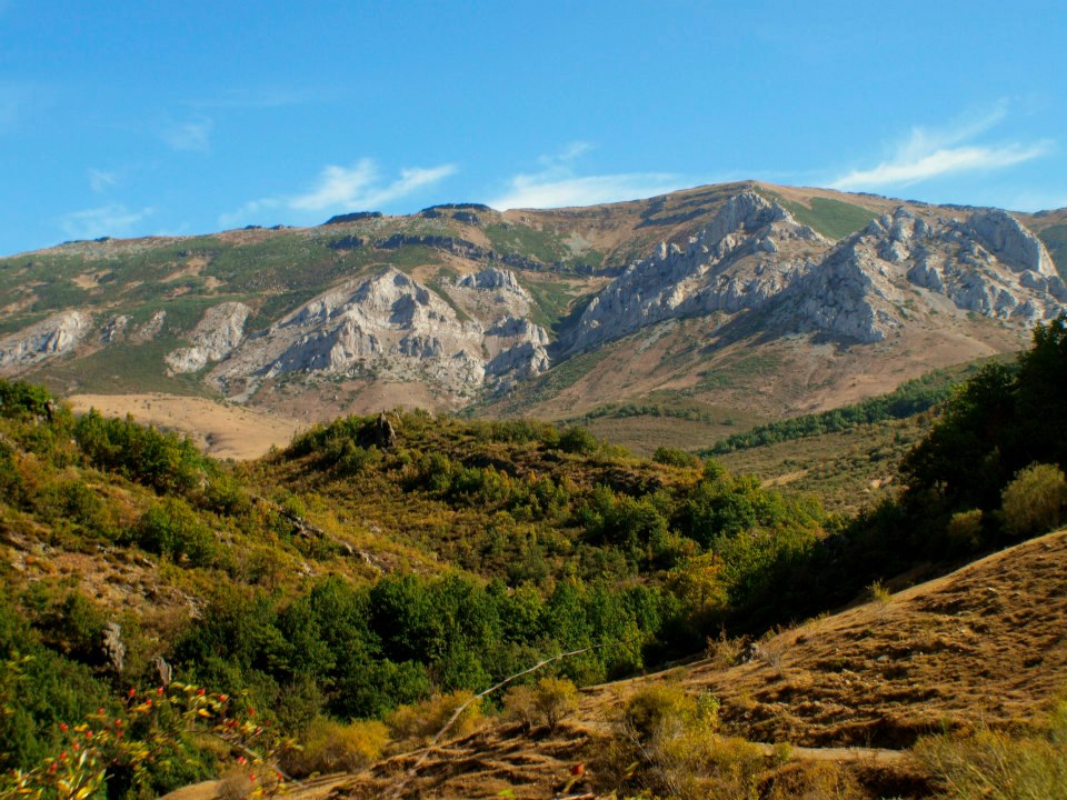 The Castillian Mountains in Spain (Palencia)