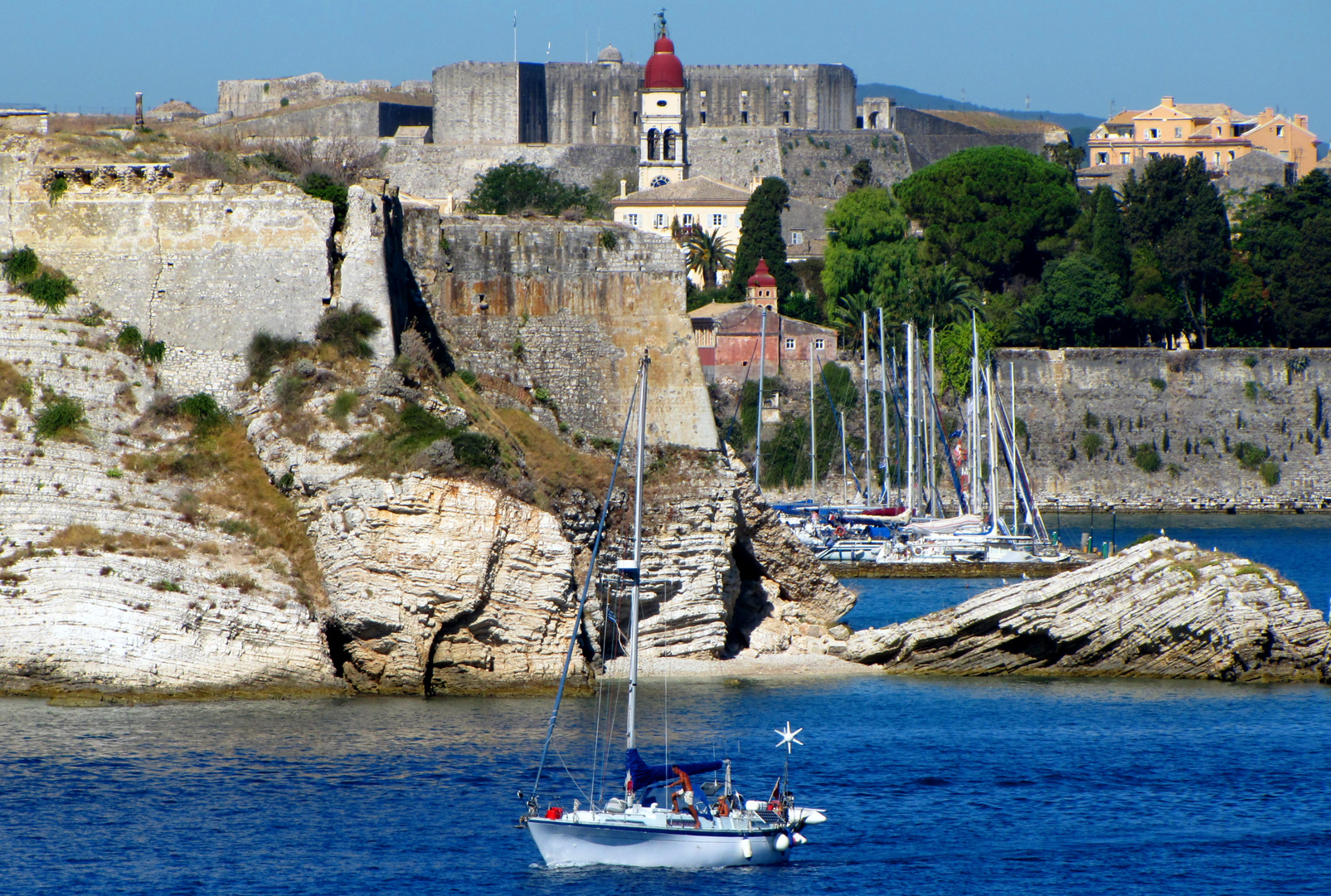 THE CASTLE OF CORFU......