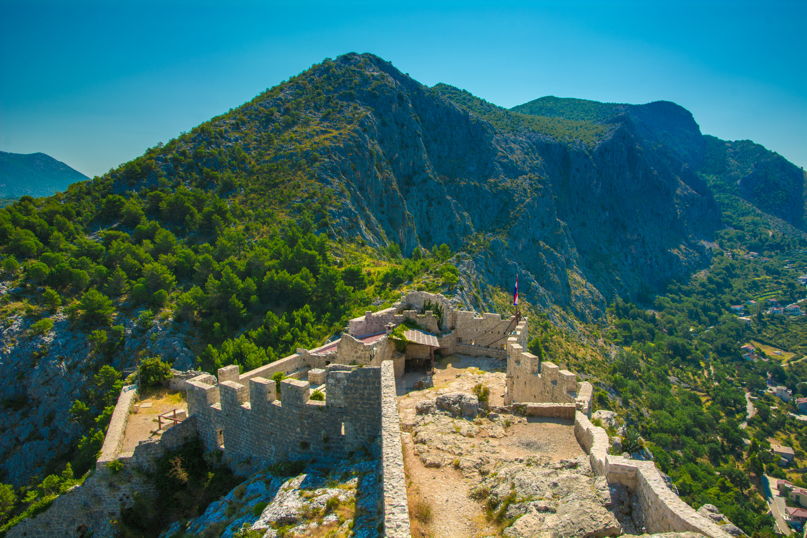 The Castle on top of the mountain